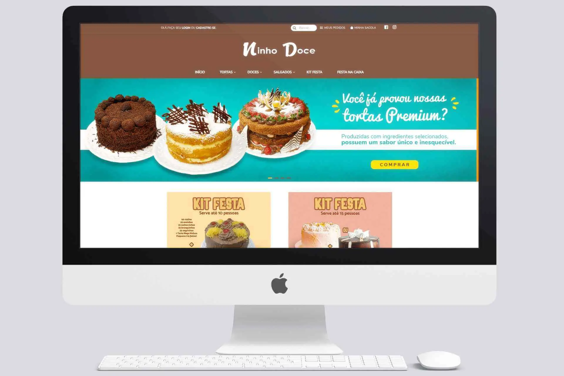 Tema Iluria Confeitaria Ninho Doce - Confeitaria Artesanal