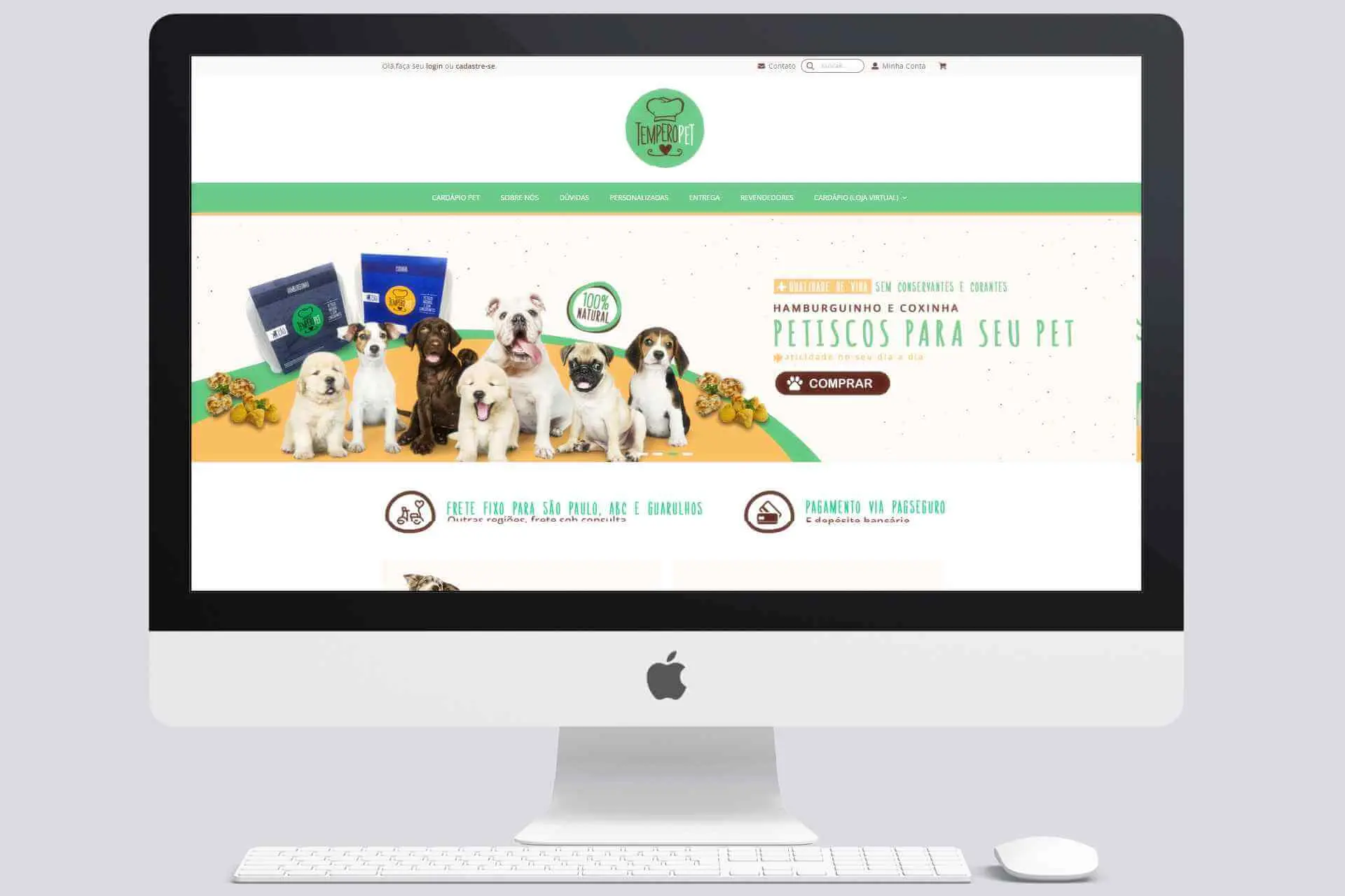 Tema Iluria Tempero Pet - Pet Shop