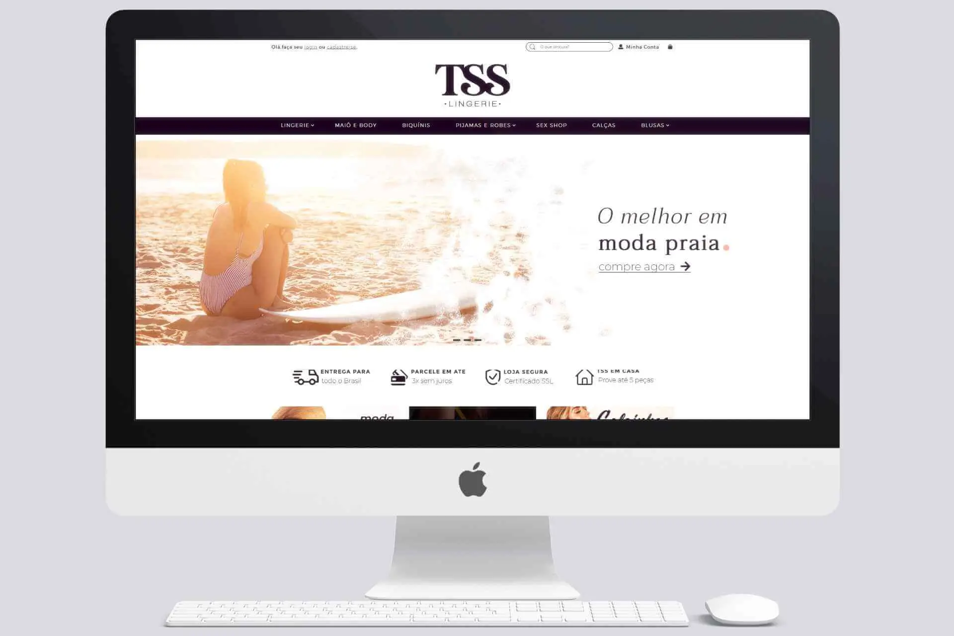 Tema Iluria TSS Lingerie - Lingerie Premium