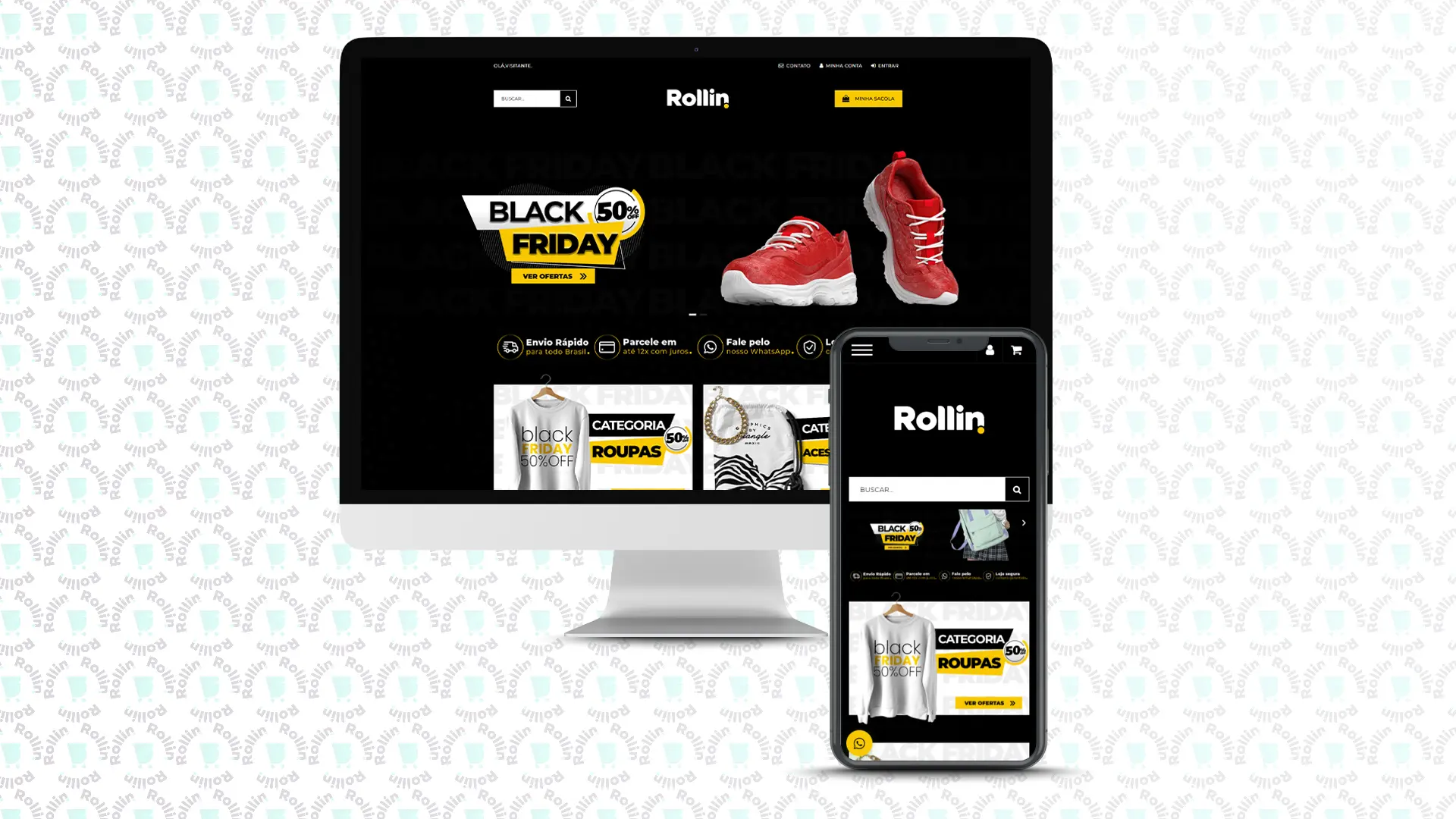 Tema Iluria Black Friday - Layout profissional para e-commerce