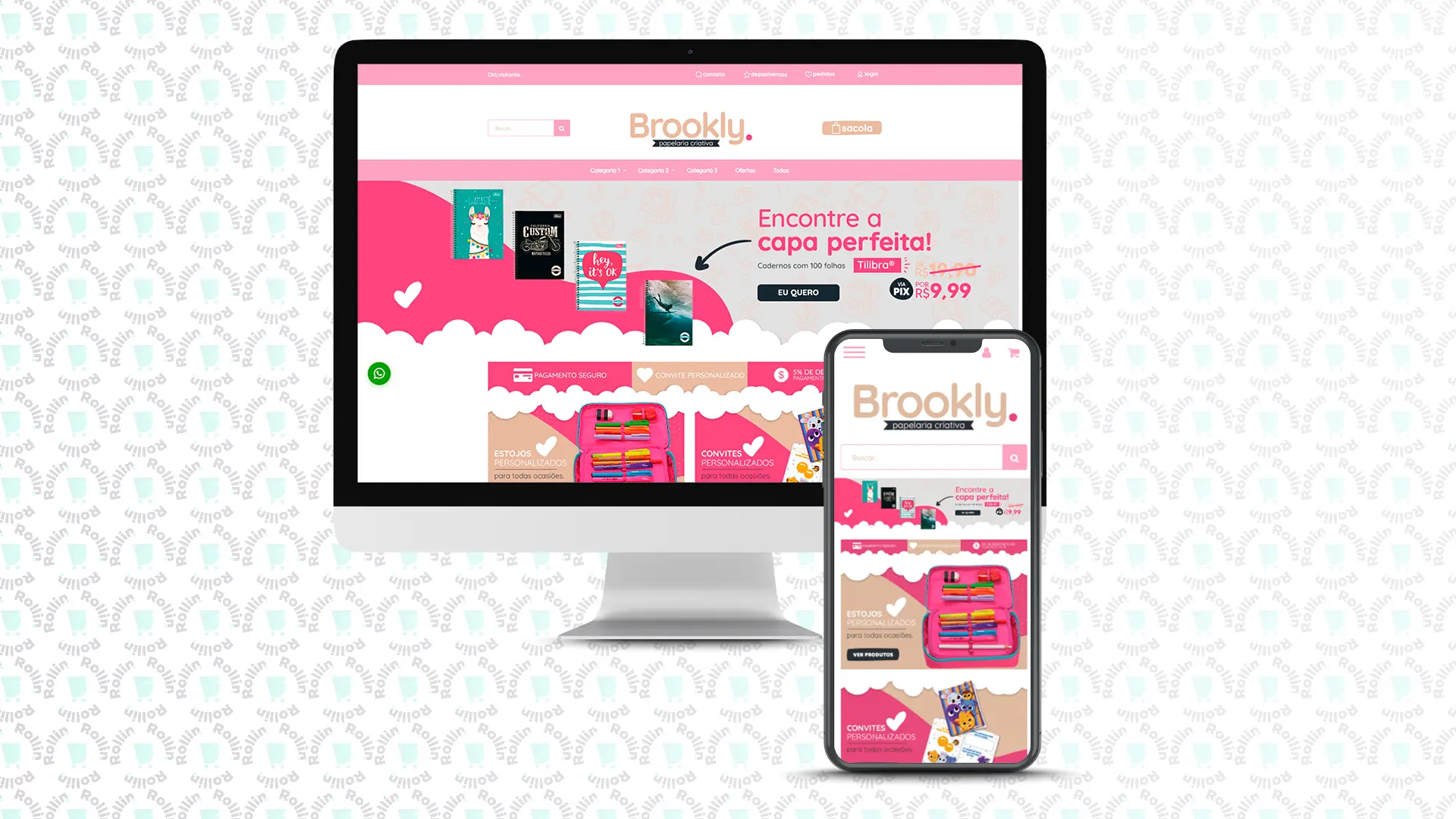 Tema Iluria Brookly - Layout profissional para e-commerce